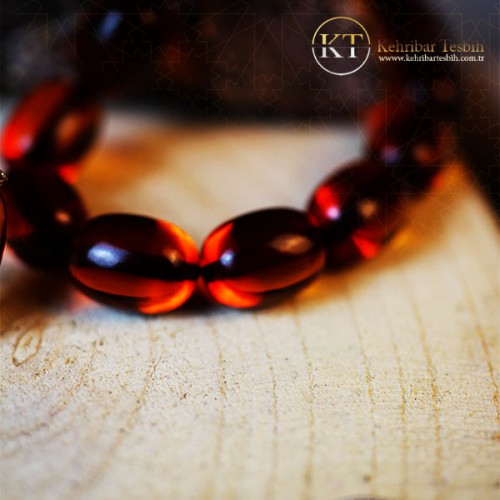 Sıkma kehribar| Fıçı Kesim | Gümüş Püskül 