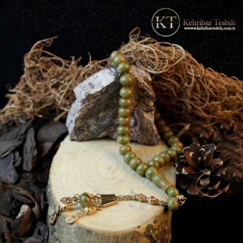 Sıkma kehribar| Küre Kesim | Alpaka Paslanmaz Püskül 