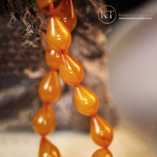 Sıkma kehribar| Gözyaşı Kesim | Üç Yedek Habbeli | Sistemli