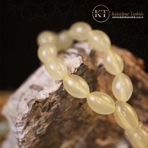 Kedi Gözü | Fosforlu | Arpa Kesim | Ay ve yıldızlı Alpaka kararmaz püskül